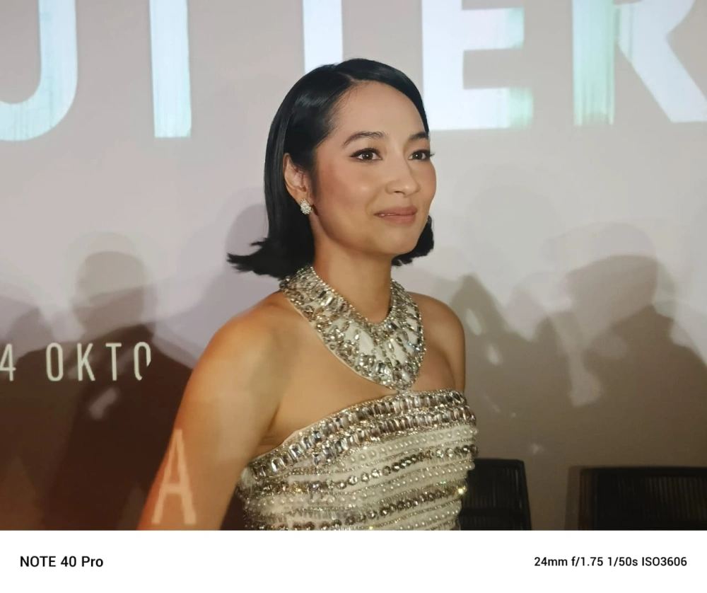 Niken Anjani saat ditemui di Konferensi pers Gala Premiere film Shutter di Plaza Indonesia XXI (25/10) [FTNews/Selvianus Kopong Basar]
